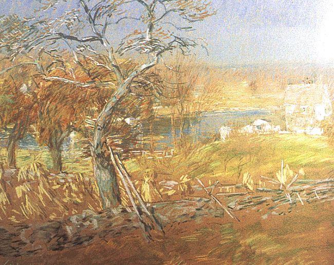 Childe Hassam Late Afternoon China oil painting art
